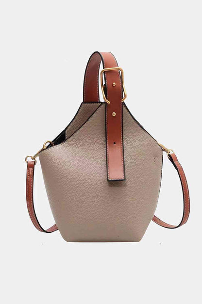 Vegan Leather Bucket Bag