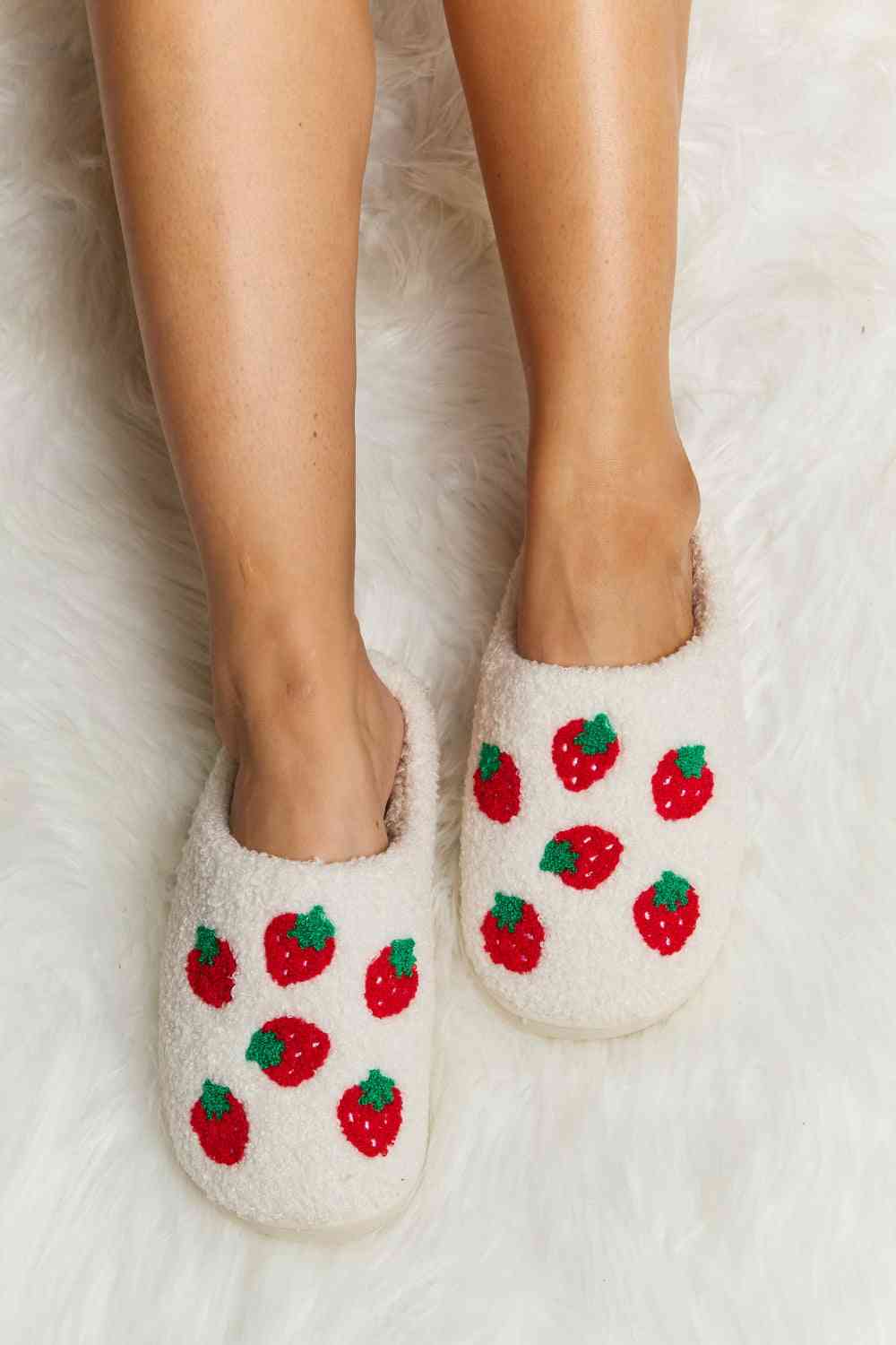 Plush Slide Slippers