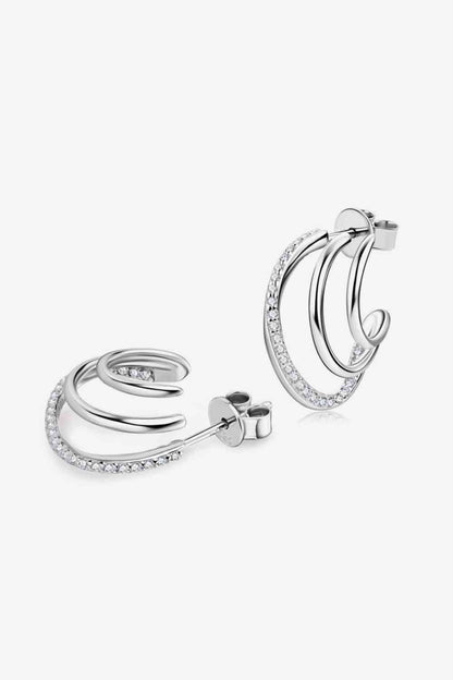 Triple Hoop Earrings