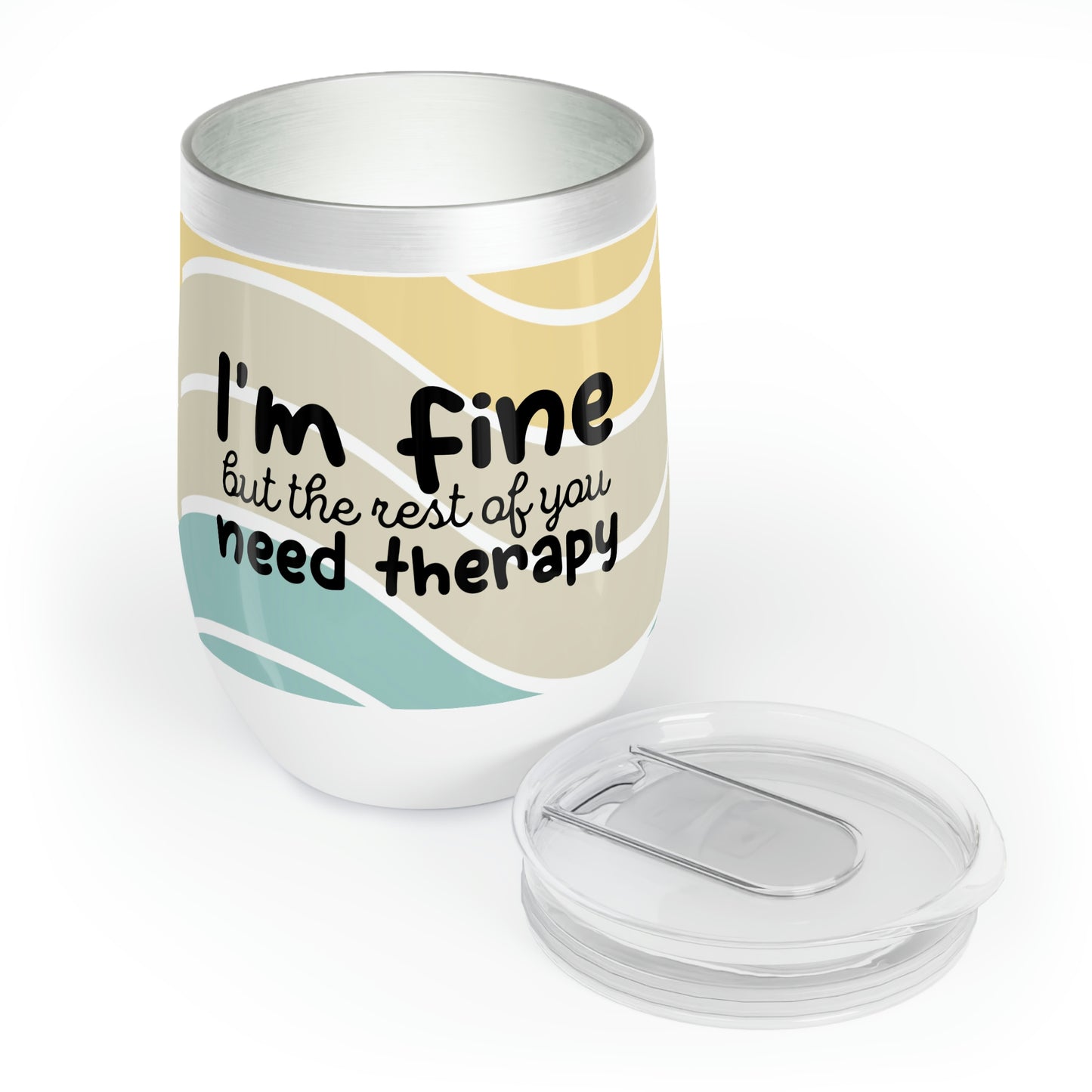 I'm Fine Wine Tumbler