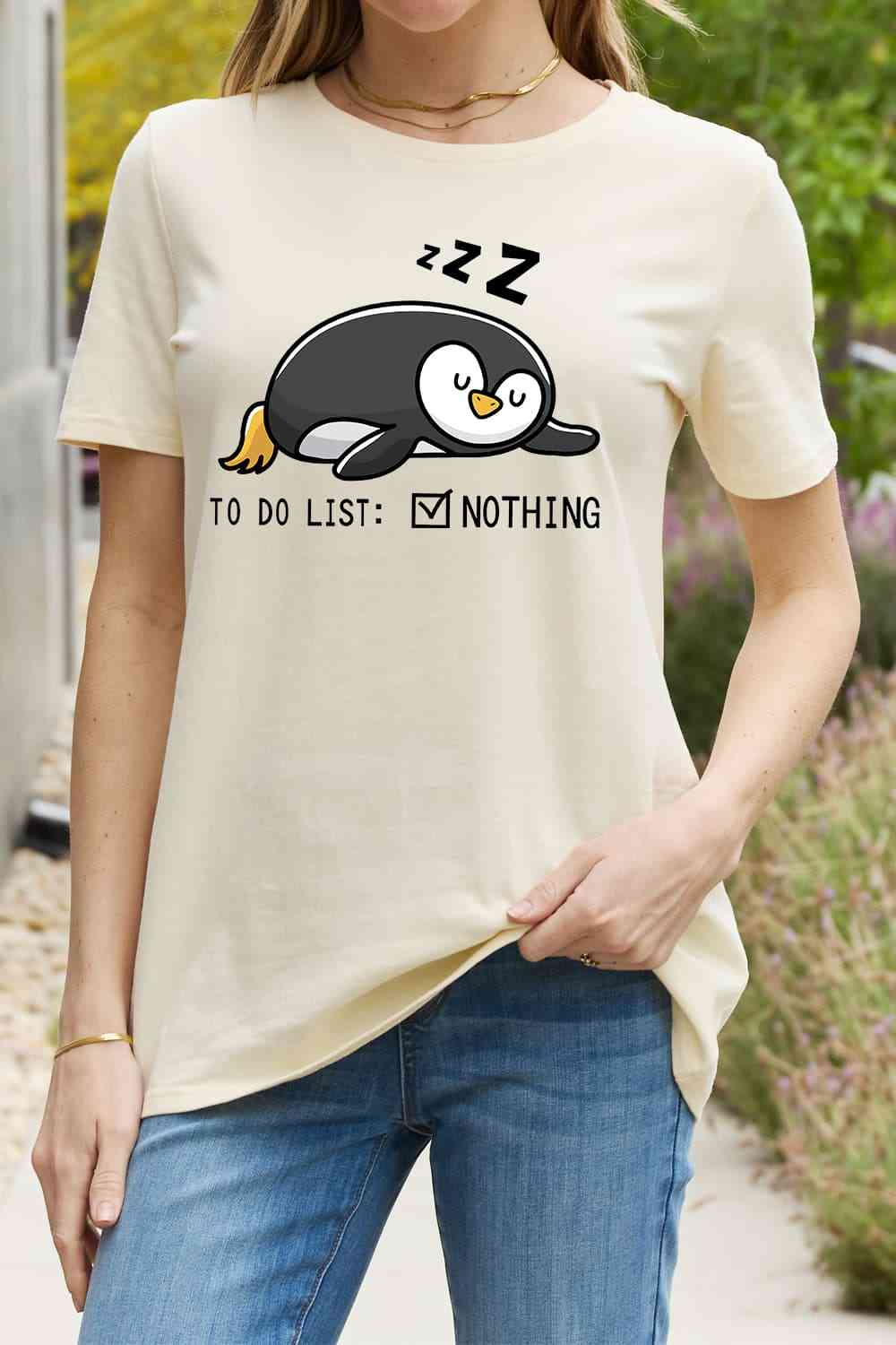 TO DO LIST Graphic Cotton Tee