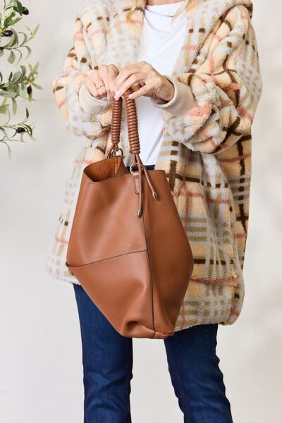 Vegan Leather Minimalist Handbag