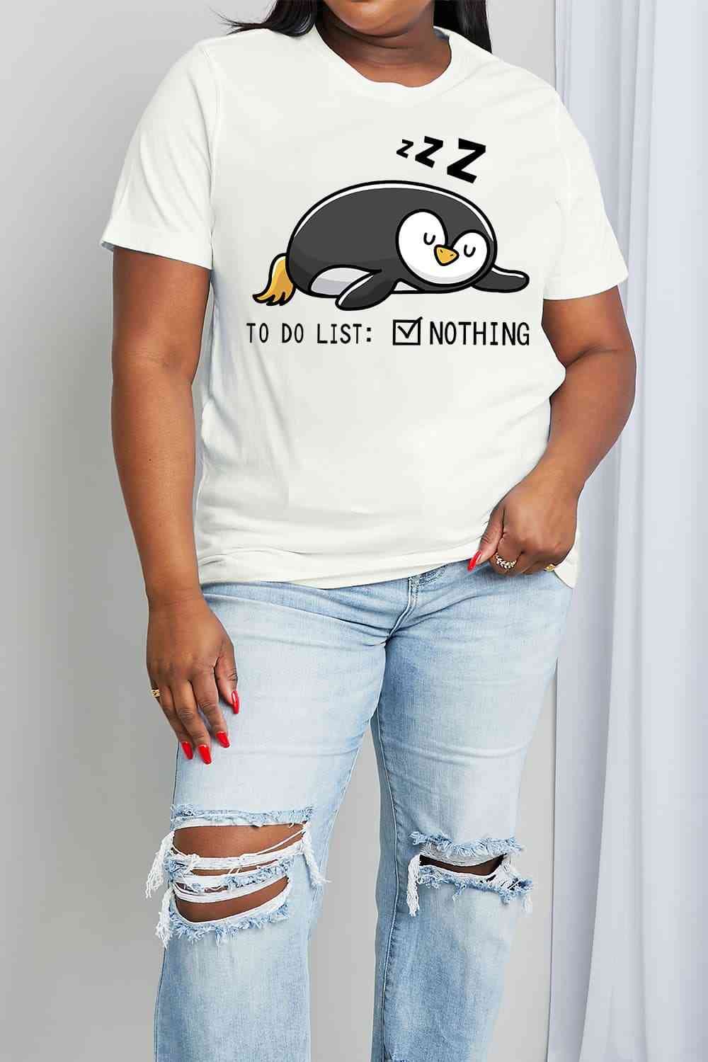 TO DO LIST Graphic Cotton Tee