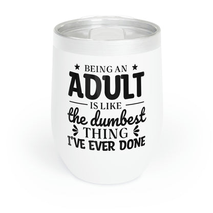 Adulting Wine Tumbler