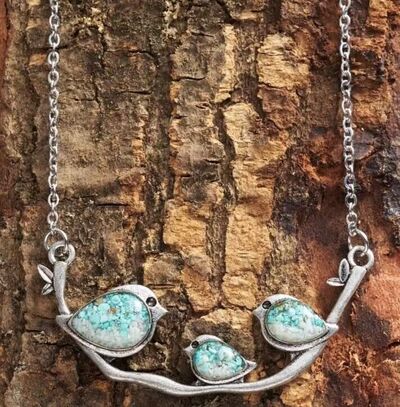 Three Little Birds Necklace