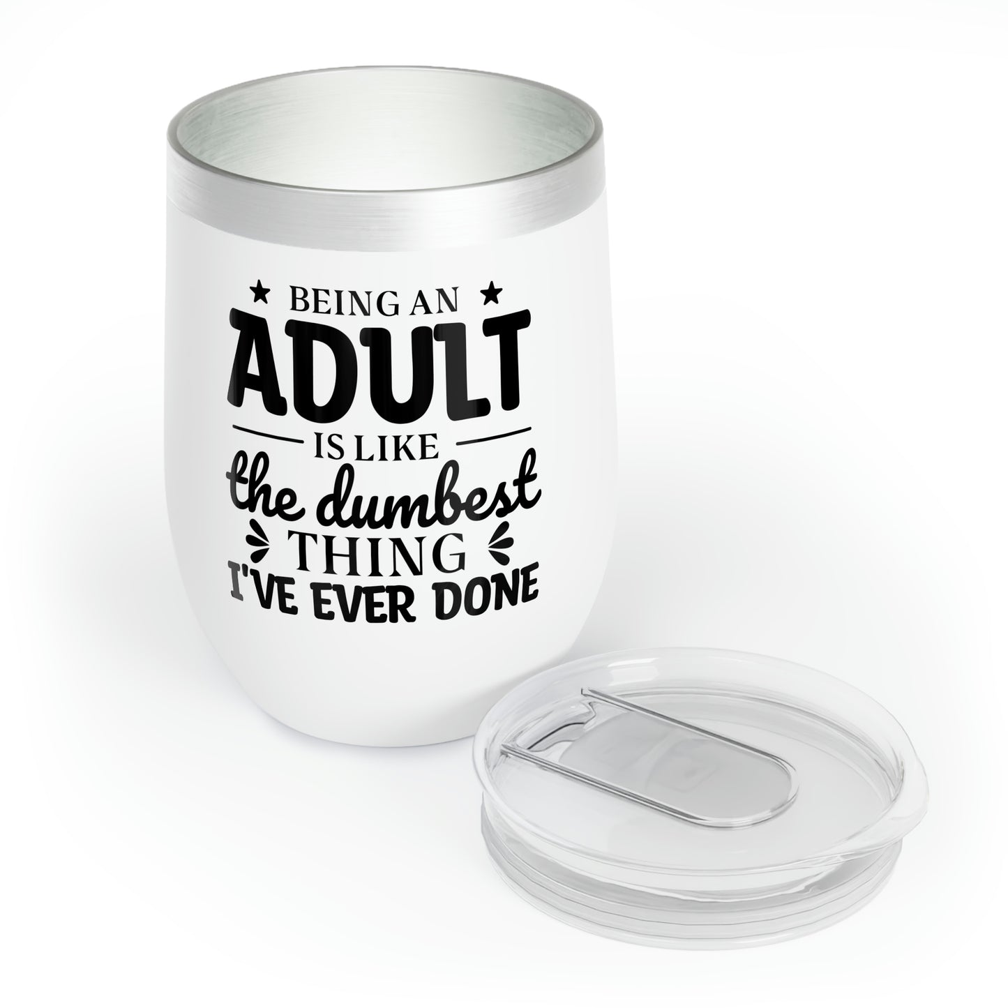 Adulting Wine Tumbler