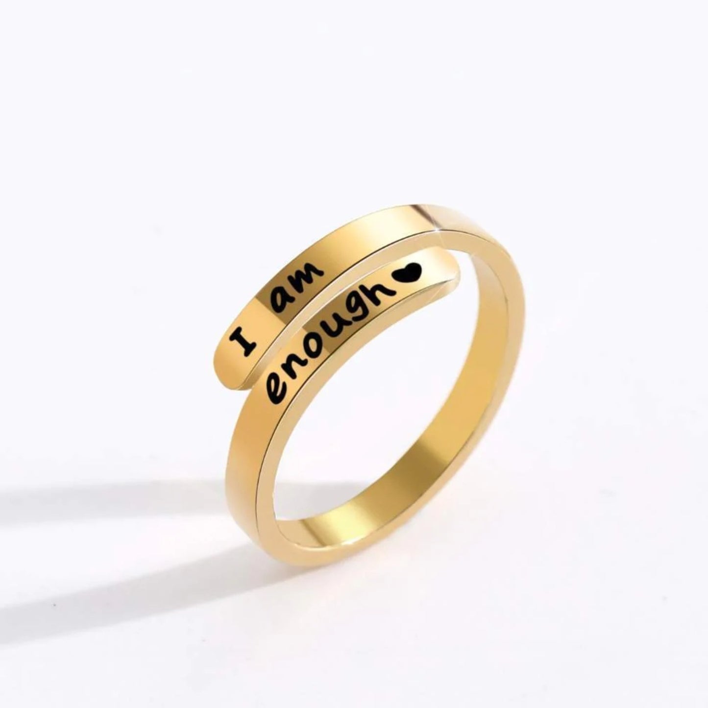 Engraved Bypass Ring