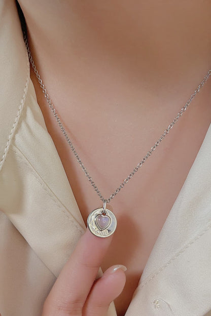 Moonstone Pendant Necklace